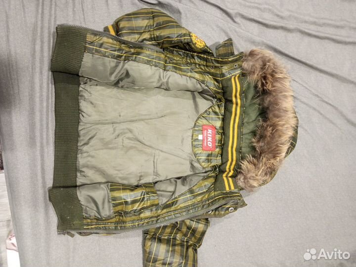 Зимняя куртка на мальчика 92