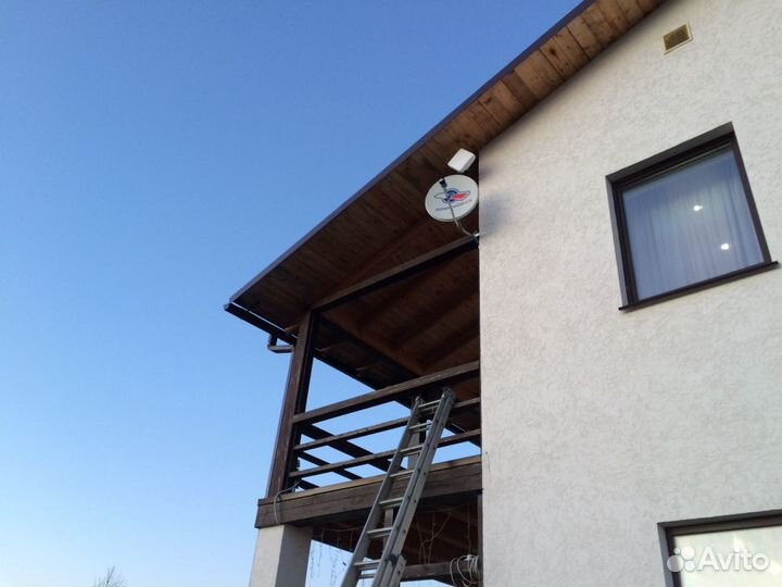 Монтаж и настройка Триколор и НТВ+