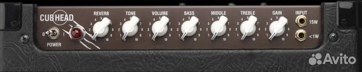 Гитарный ламповый усилитель 15 Вт Laney CUB-head