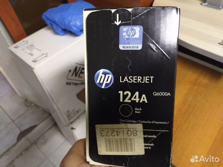 Картридж Q 2624A (черный) для принтера hp laser je