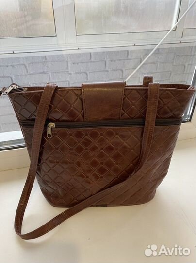 Сумка натуральная кожа