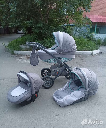 Коляска adamex 3 в 1