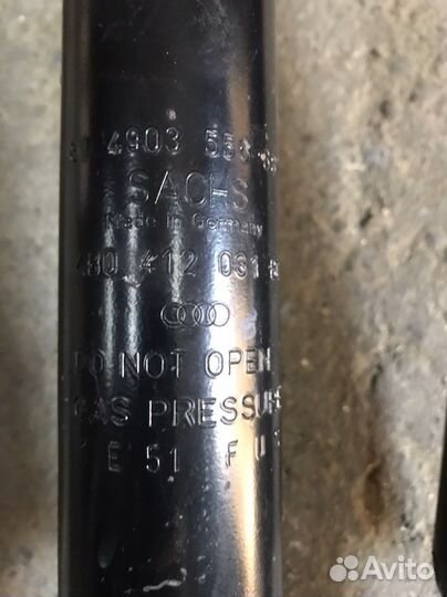 Передние стойки vw passat b5+