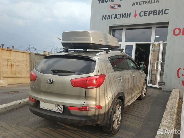 Багажник на инт. рейлинги Audi A4 Avant B9 Restyli