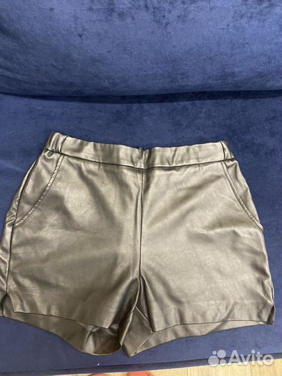 Кожаные шорты