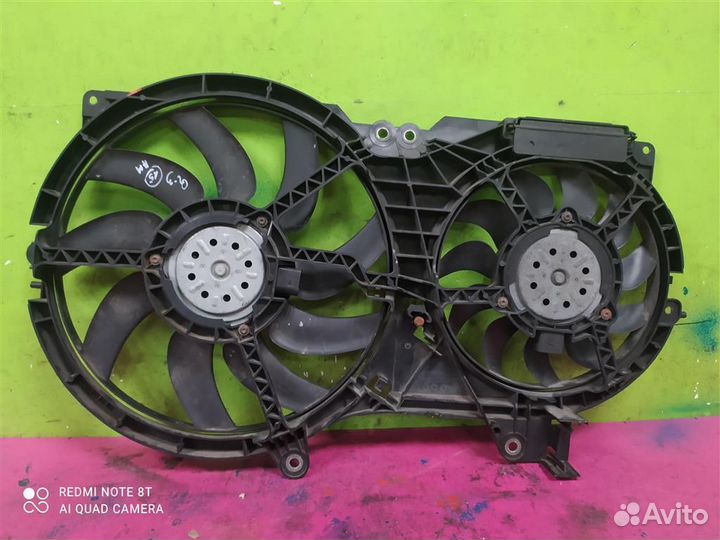 Вентиляторы радиатора Audi A6 C6 Allroad 3,0 caja