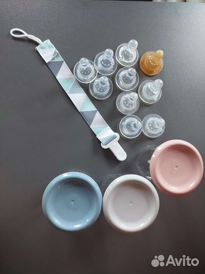 Новые контейнеры, соски для бутылок и держатель