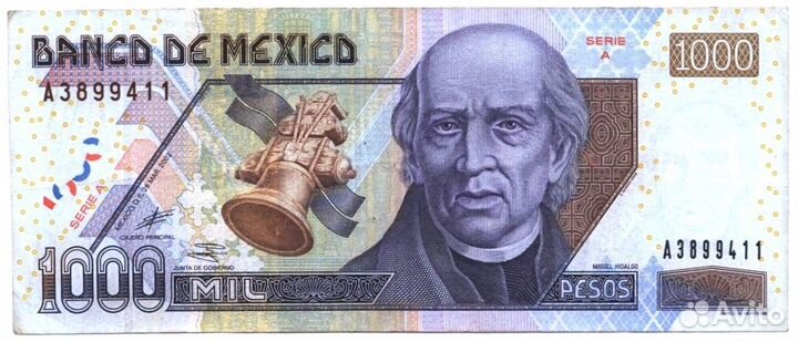 Банкноты Мексики