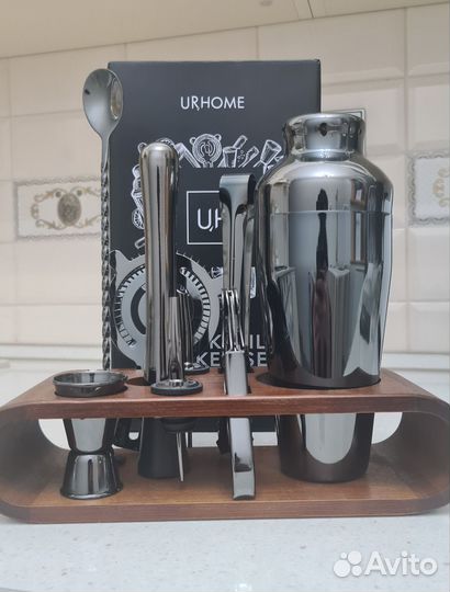 Набор для коктейлей нержавеющая сталь