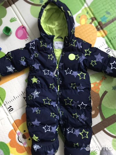 Зимний комбинезон для мальчика 80