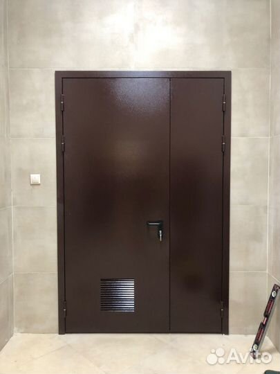 Двери металлические противопожарные/технические