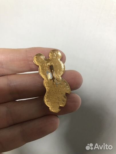 Значок олимпийский мишка