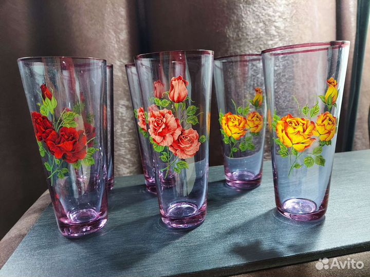 Хрустальные стаканы СССР