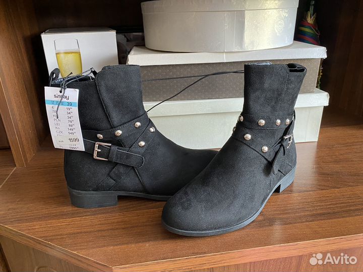 Ботинки осенние женские 39