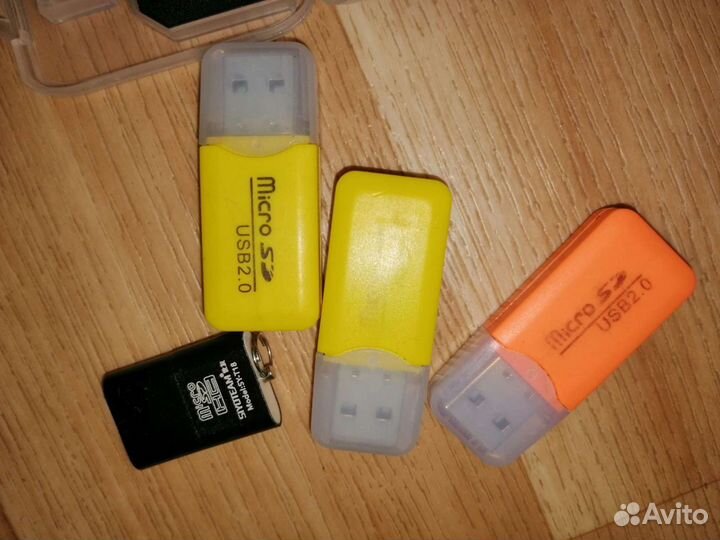 Адаптеры по Micro sd на USB 2.0