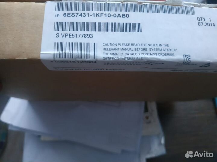 Siemens S7-400 6ES7431-1KF20-0AB0