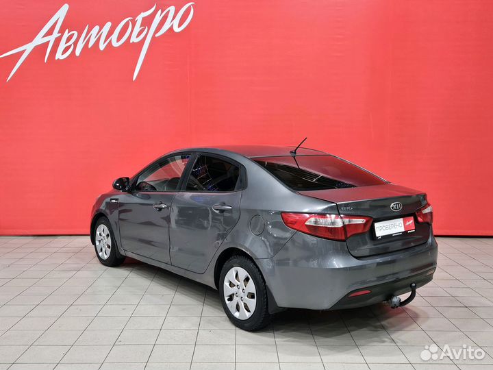 Kia Rio 1.4 МТ, 2012, 155 701 км