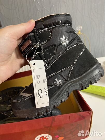 Сапоги/ботинки на девочку 28 размера