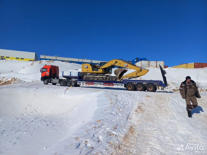 Услуги тягача (трала) 40 тонн с НДС