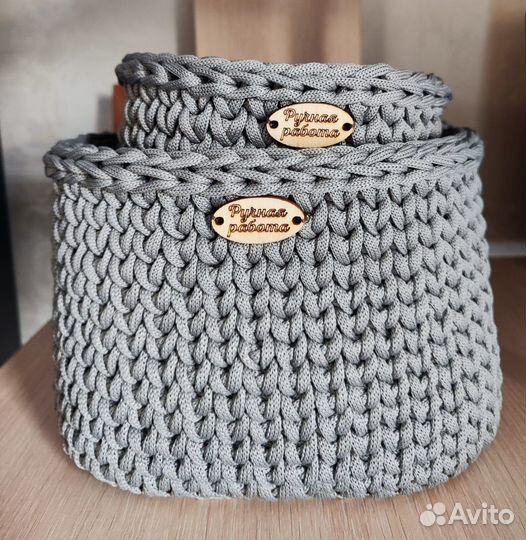 Плетеные корзинки для интерьера