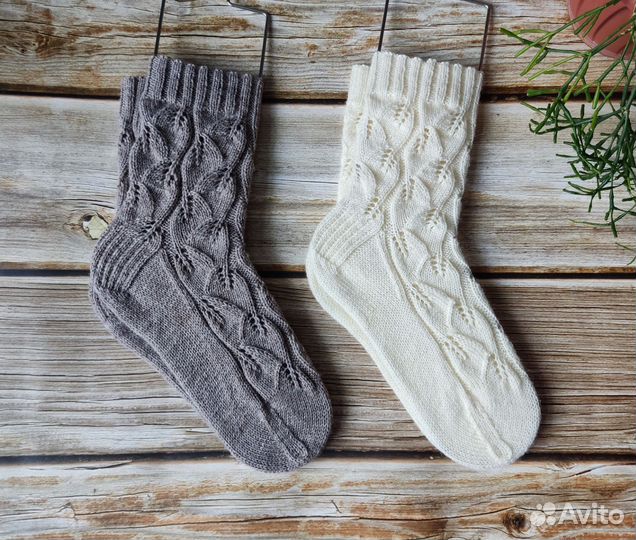 Носки вязаные ручной работы женские