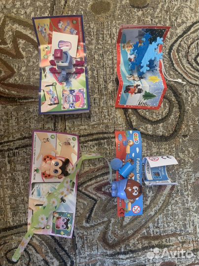 Киндер сюрприз игрушки (серийные и сборка)