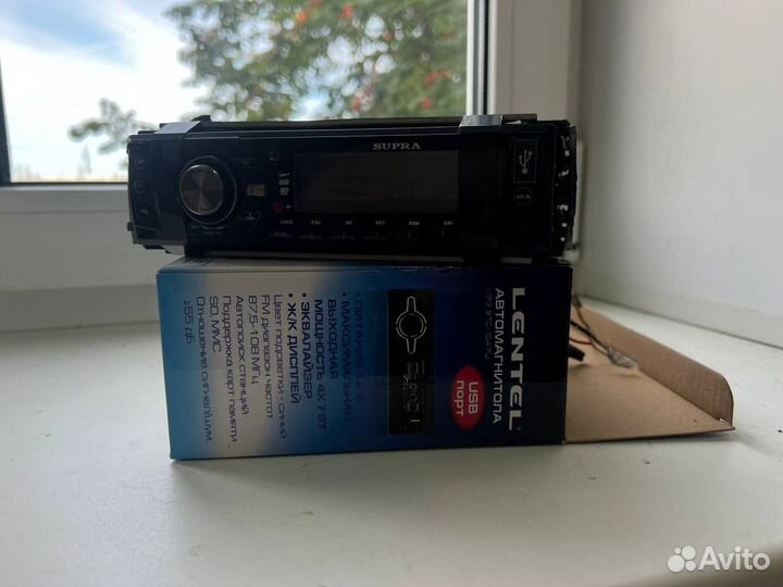 Автомагнитола supra SFD-113U