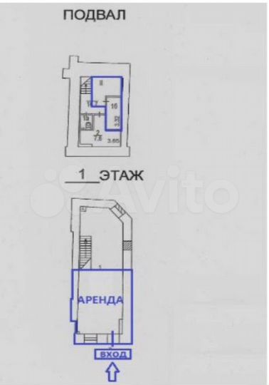 Торговая площадь, 39.3 м²