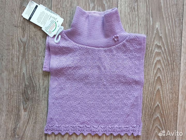 Новая манишка шарф Kerry шерсть