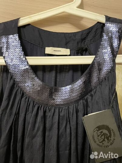 Новое платье Diesel с пайетками