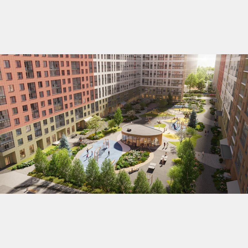 3-к. квартира, 63,9 м², 10/25 эт.