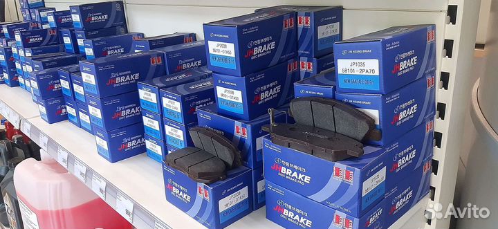 Оригинальные JHBrake Тормозные колодки.Южная Корея
