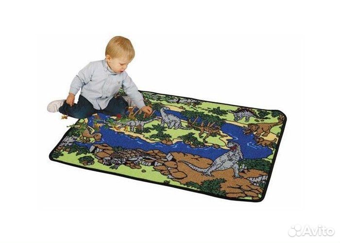 Коврик Paradiso Dino Figuries, 24 шт