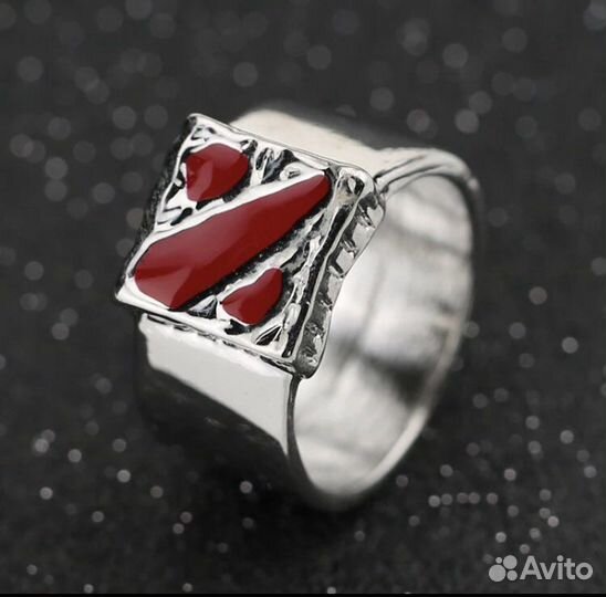 Мерч dota 2: Рошан; кольцо; брелок