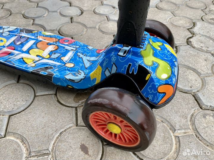 Самокат детский Kuerbao 3-9 лет