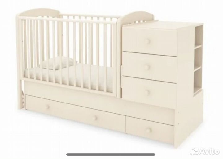 Кроватка детская Ганделян Тереза (слоновая кость