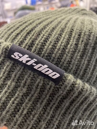 Шапка BRP Ski-Doo Short Beanie Army Green