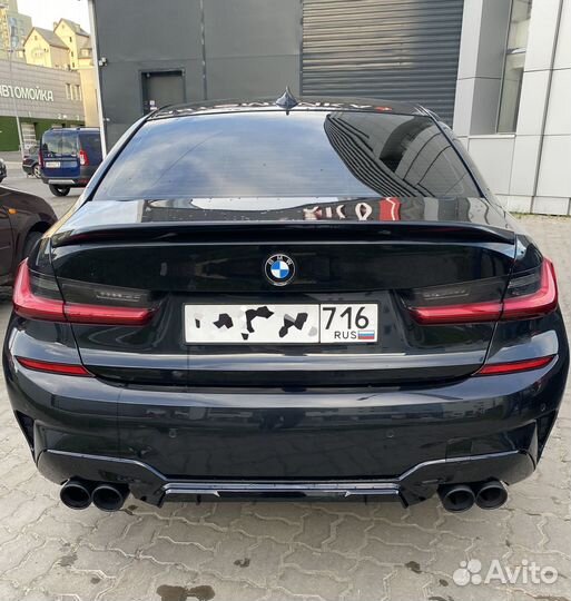 Спойлер на bmw g20