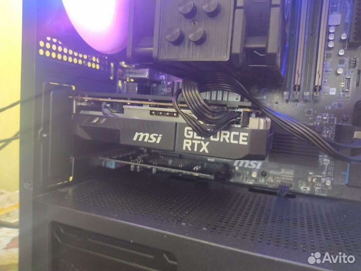 Видеокарта MSI GeForce RTX 3060 Ti aero ITX OC