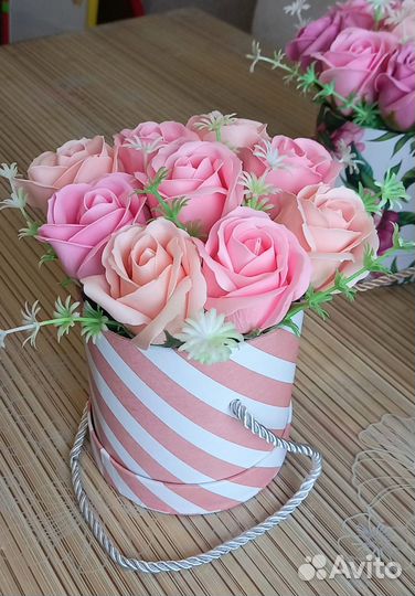 Букет из мыльныхроз