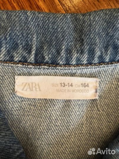 Платье джинсовое zara 164