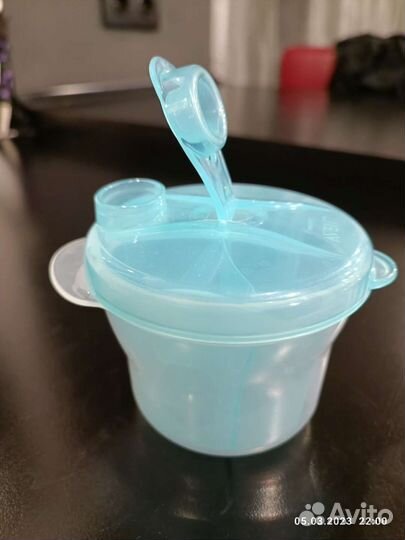 Контейнер для детской смеси avent