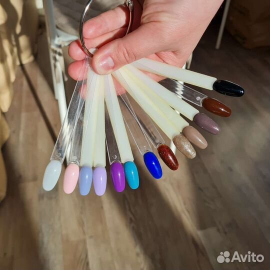 Гель лак для ногтей набором 13 штук новый