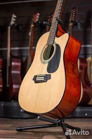 Гитара 12 струнная Fabio + аксессуары