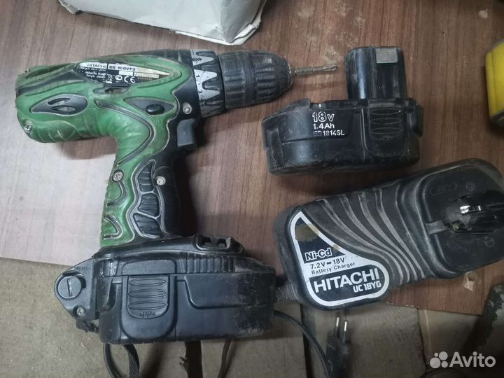 Шуруповерт hitachi 18