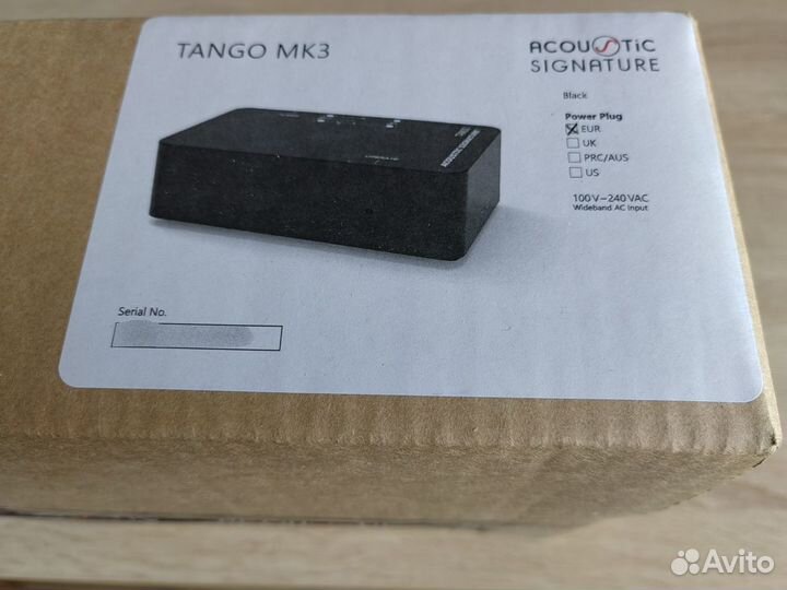 Acoustic Signature Tango Mk3 Black фонокорректор