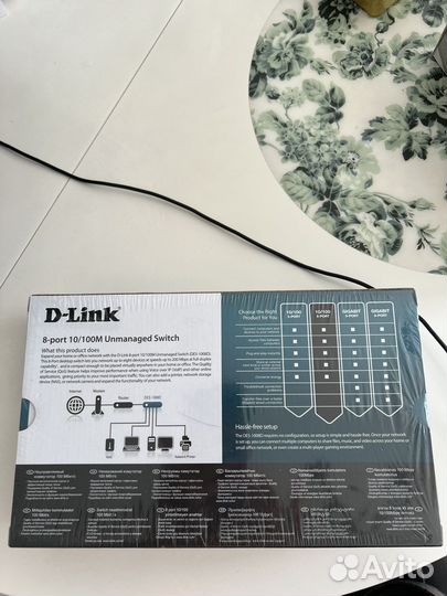 Коммутатор D-link DES-1008 D