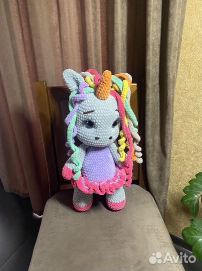 Плюшевая игрушка Единорог рони