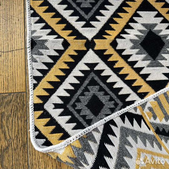 Ковер двухсторонний килим лофт etno бохо сканди