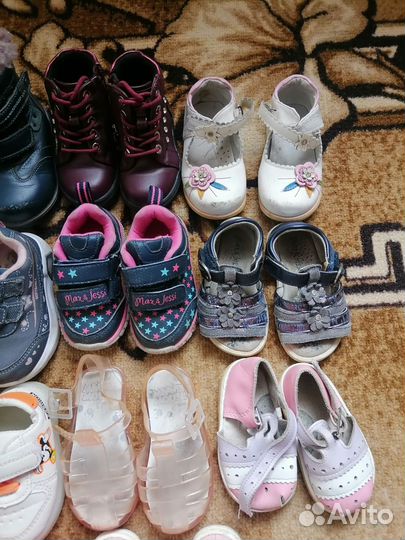 Пакет обуви от 19 до 22